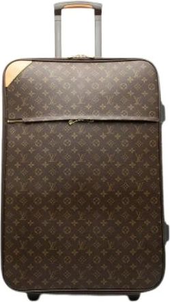 Louis Vuitton Pre-owned Weekend Bags, female, Brown, Size: ONE SIZE Pre-owned Pegase 70