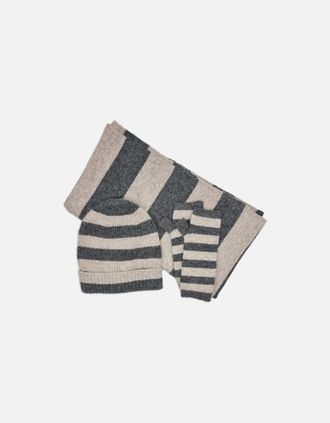 Nooki Design Womens ALEXA SCARF-BLACK MIX - Grey - Size: ONE