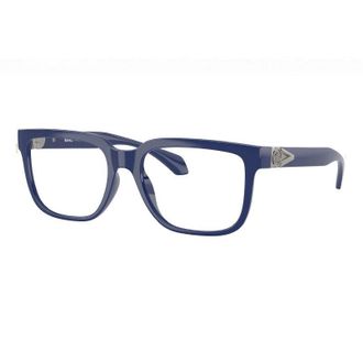 Versace VE3377U5450 Square Full Rim Eyeglasses - Blue