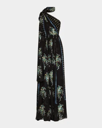Ulla Johnson Angelique Draped Scarf Gown