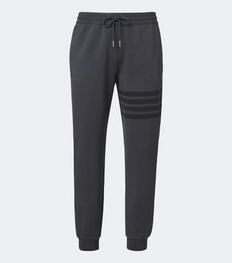 Thom Browne Pantalones deportivos 4-Bar de algod&oacute;n