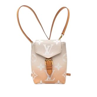 Louis Vuitton Pre-owned Backpacks, female, Orange, Size: ONE SIZE Pre-owned Vintage Monogram Backpack