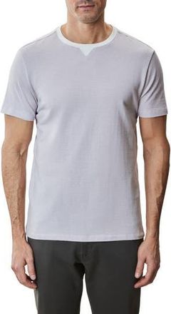 Robert Barakett Fitch Feeder Stripe Rib Trim T-Shirt in Lavender at Nordstrom Rack, Size Xx-Large