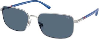 Polo Ralph Lauren PH3159 900180 Mens Sunglasses Blue Size 58