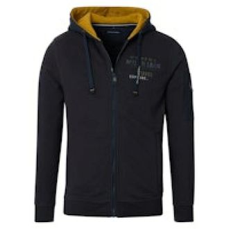 Casamoda Heren, Sweatshirts & Hoodies, Blauw, Maat: 3XL Katoen