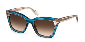 Just Cavalli SJC024V 0931 Womens Sunglasses Blue Size 52