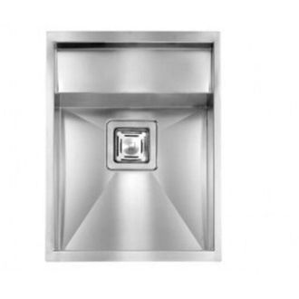C'M Paris Lavello ARIEL F3 1 vasca ACCIAIO INOX incasso SOTTOTOP 45X50 prof. 19