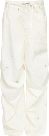 Maison Margiela Pantaloni con stampa - Bianco