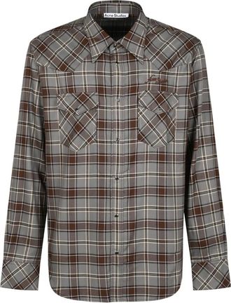 Acne Studios Casual Shirts - Heren - Casual Overhemden - Veelkleurig - S - Overhemden