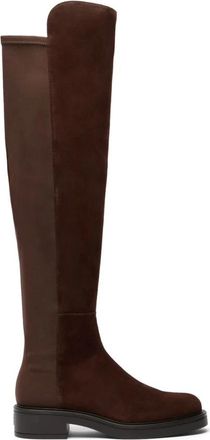 Stuart Weitzman 5050 Celia Boot - Dames - Over de knie laarzen - Bruin - 40 1/2 EU - Schoenen