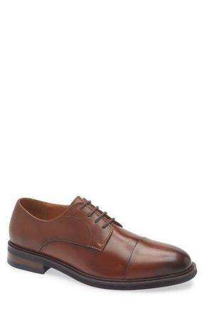 Nordstrom Rack Ryden Cap Toe Derby in Brown Leather at Nordstrom Rack, Size 11.5