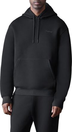 Mackage Kolton-Z Pullover Hoodie in Black at Nordstrom, Size Xx-Large