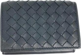 Bottega Veneta Pre-owned Wallet (tri-fold) - Heren - Vintage Accessoires - Zwart - ONE Size - Leer - Vintage