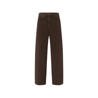 Pinko Pinko, Jeans, Dames, Bruin, W28, Nylon, Straight Jeans
