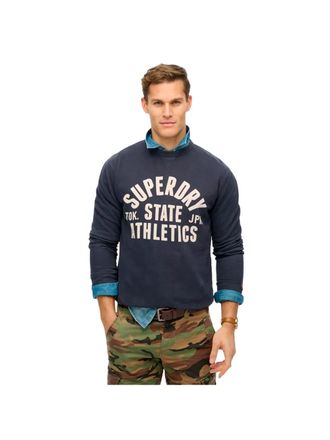 Superdry heren sweatshirt met essenti&euml;le sportkleding