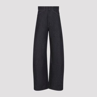 Christophe Lemaire High Waisted Curved Pants