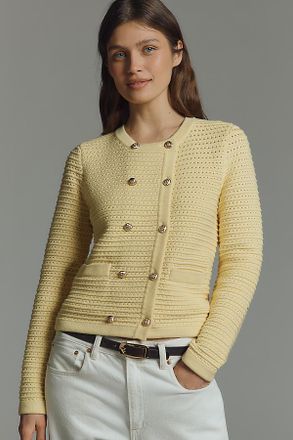 NVLT Knit Double-Breasted Lady Jacket