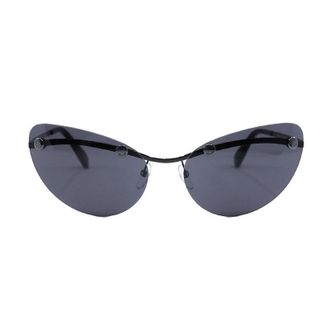 Moschino Cat-Eye Rimless Sunglasses - Black