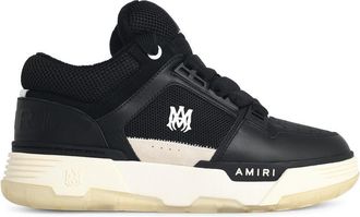 Amiri Ma 1 zwarte Lear Blend-sneakers