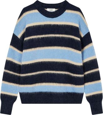 TOMBOY brushed-finish sweater - Blue