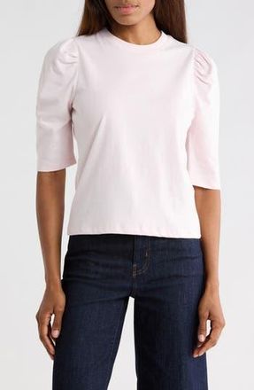 Frame Denim The Jersey Femme T-Shirt in Peony at Nordstrom Rack, Size X-Large