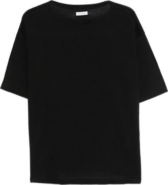 Kaptain Sunshine Washi Tenjiku Bootneck T-shirt met Halve Mouwen - Heren - T-shirts - Zwart - L - Tops