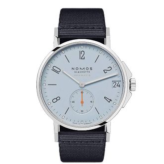 NOMOS Glash&uuml;tte Ahoi Neomatik Sky Blue Dial Automatic Watch 516
