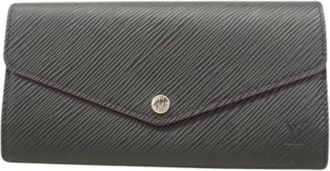 Louis Vuitton Pre-owned Wallets, female, Black, Size: ONE SIZE Pre-owned Fabric Wallet