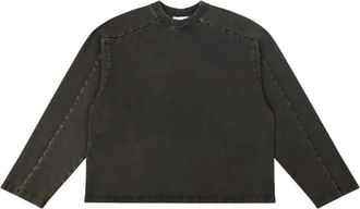 Entire studios Magliette a Maniche Lunghe Pesante - - Tops - Uomo - Nero - XS