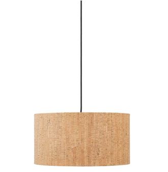 Alterego Ronde hanglamp CINTIO van kurk