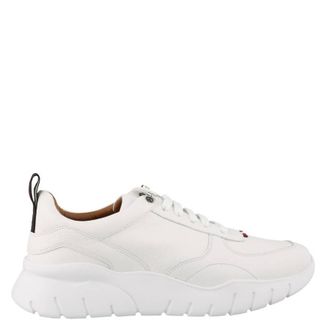 Bally Bienne Biggy Leather Low-Top Sneakers, Brand Size 40 ( US Size 7 )