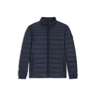 BOSS Mixed-quilting jacket with water-repellent finish