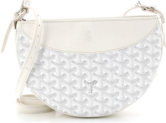 Goyard Hirondelle Shoulder Bag Coated Canvas and Leather