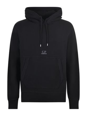 Tシャツ・カットソー C.P. COMPANY Men Hoodies 18CMSS048A 110044G999 Black C.P. Company Hoodie - Black - Men | 18CLSS011A006452M999
