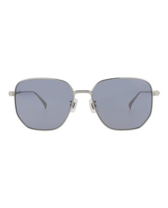 Dunhill Square-Frame Titanium Sunglasses