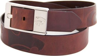 Eagles Wings Kansas State Wildcats Brandish Leather Belt - Brown at Nordstrom, Size 40