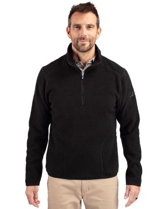 Cutter & Buck Cascade Eco Fleece Mens Quarter Zip Jacket