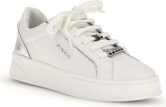 Pinko Womens Sneakers Milk-Silver Footwear Sports