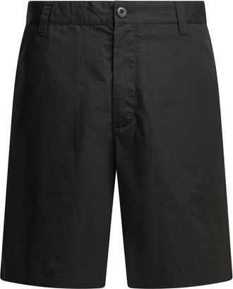Carhartt Work in Progress Klassieke Katoenen Twill Shorts - Heren - Korte Broeken - Zwart - W32 - Katoen - Korte Broeken