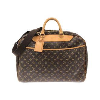 Louis Vuitton Marron Coated Canvas Boston Bag (Pre-Owned)