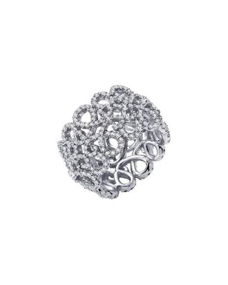 Lafonn Silver Simulated Diamond Ring