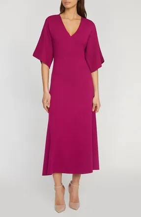 Elie Tahari Everly Dolman Sleeve Sweater Dress in Palace Pink at Nordstrom Rack, Size X-Small