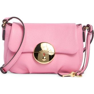 Aim&eacute;e Mini Cannes Flap Crossbody Bag in Bubblegum at Nordstrom Rack