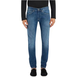 Dondup Uomo, Jeans, Blu, W33, new