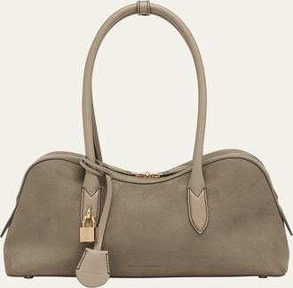 Stella McCartney Ryder Vegan Suede Shoulder Bag