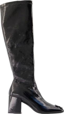 Courr&egrave;ges Schoenen, Dames, Zwart, 39 EU, Katoen, Reedition Vinyl Boots
