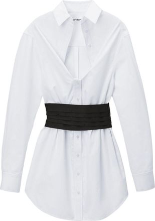 Alexander Wang Deconstructed mini dress - White