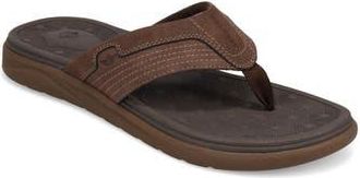 Dockers Cabana Flip Flop in Dark Brown at Nordstrom Rack, Size 11