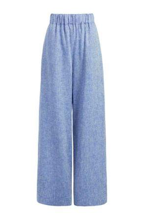 Bondi Born Womens Universal Linen Trousers In Denim