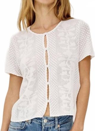 Rails Nina Lace Top In White